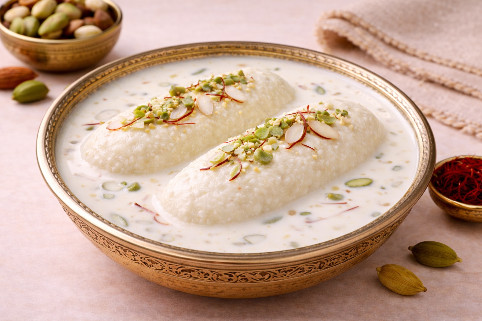 Kesar Rasmalai